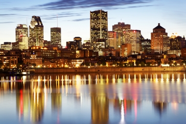 Montréal skyline from the Parc Jean-Drapeau (Ghiea, Vlad © Tourisme Montréal. Partner: Tourisme Montréal. All Rights Reserved.)