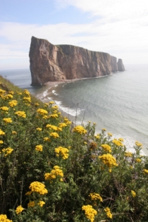 Point de repère du Rocher Percé, Québec, Canada (Lautenbacher, Marc © Lautenbacher, Marc; VisaPro.ca. Tous droits réservés.)